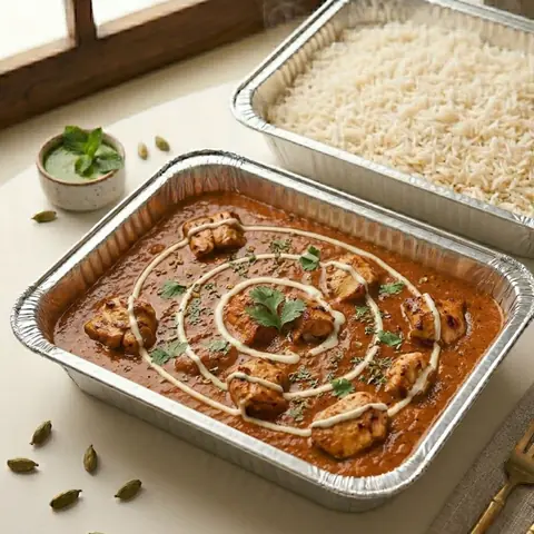 Illustration of a dish from Tampa Indian Restaurant